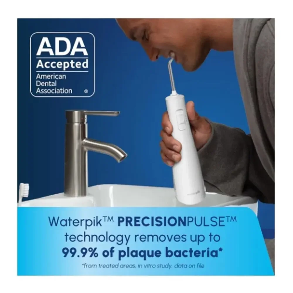 Waterpik Cordless Pulse 3100 Rechargeable Water Flosser, NWT in Open Box